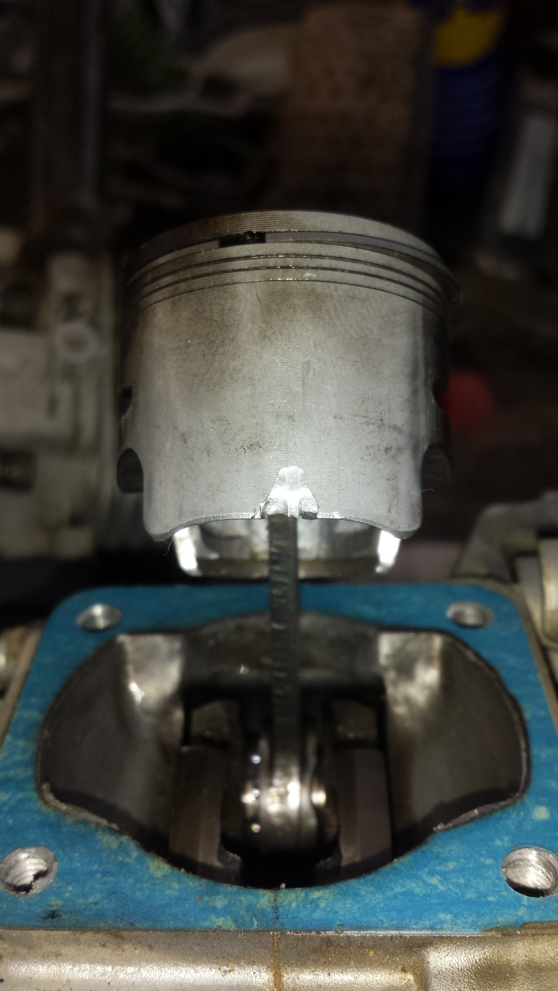 Suite à une vis dans mon moteur, il ne démarre plus. S4_16510