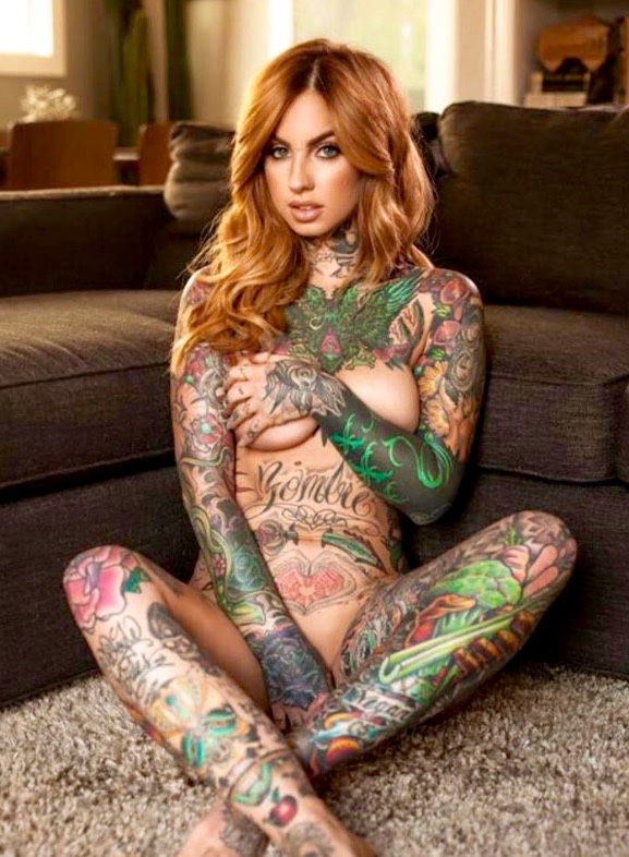 CHARME - Les plus belles femmes sont tatouées... Tumbl776