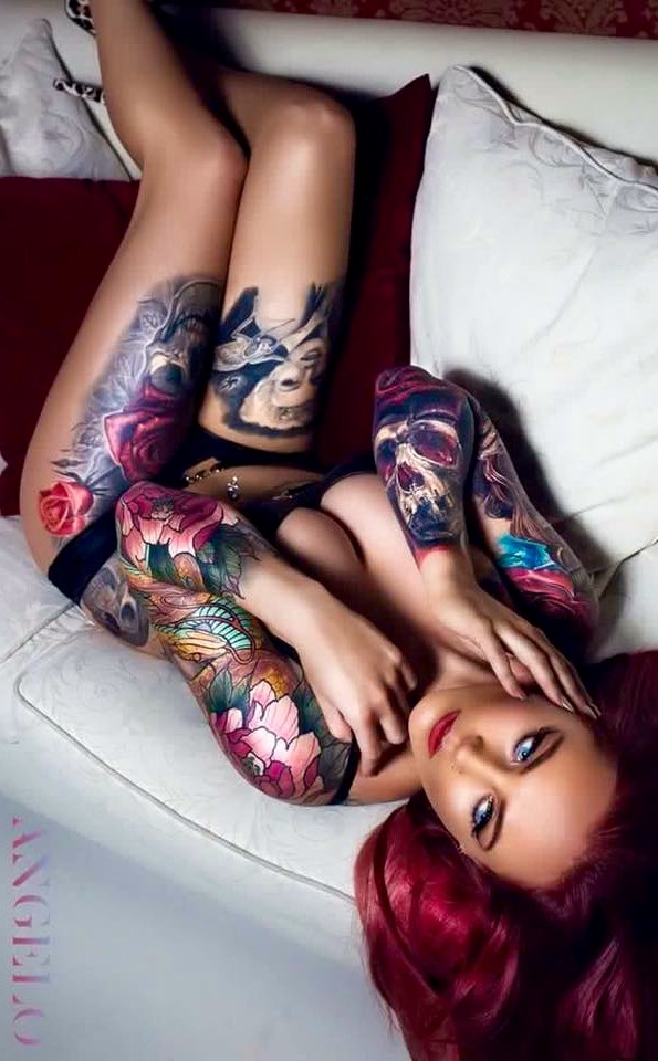 CHARME - Les plus belles femmes sont tatouées... - Page 4 Tumbl901