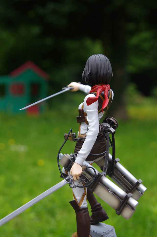 Mikasa Ackerman 1/7 de l'attaque des titans Imgp4015