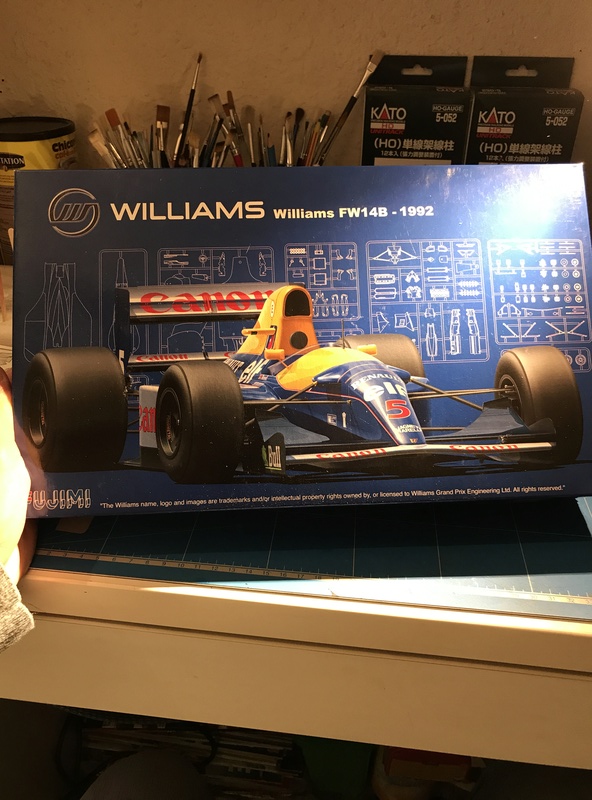 Williams Renault FW14B fujimi UP. 10/06 the end  Img_0334