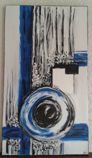 peinture acrylique - Page 2 Bleu11