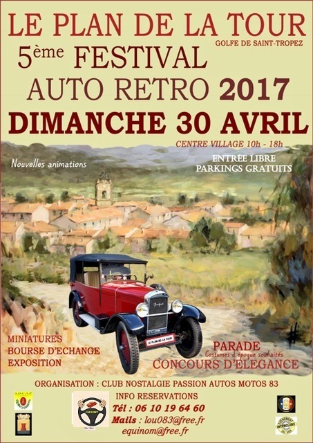 5ème Festival Auto Retro 2017 du Plan de La Tour 0110