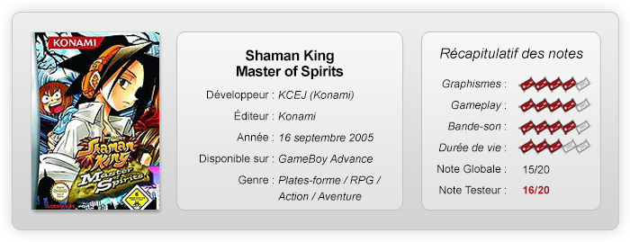 Shaman King Master of Spirits (Test GBA) Fiche-10