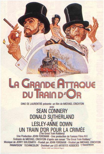 La Grande Attaque du Train d'Or - The First Great Train Job - Michael Crichton - 1978 Fantas12