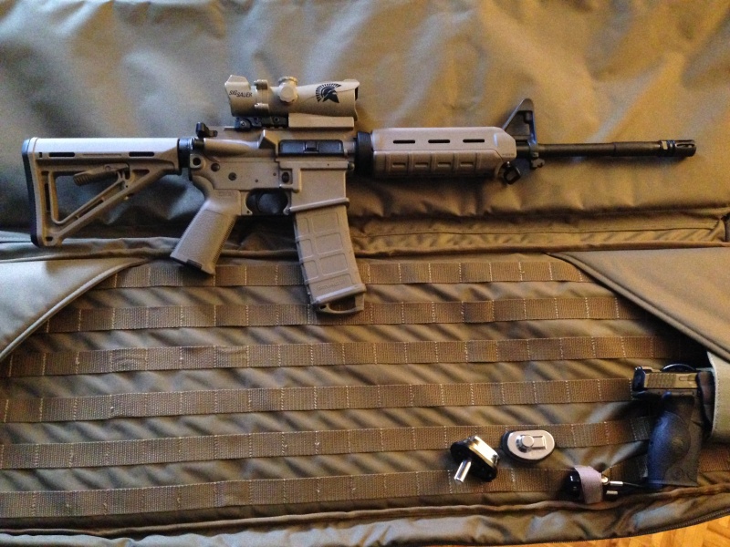Enfin mon premier AR-15 SIG M400 Img_1711