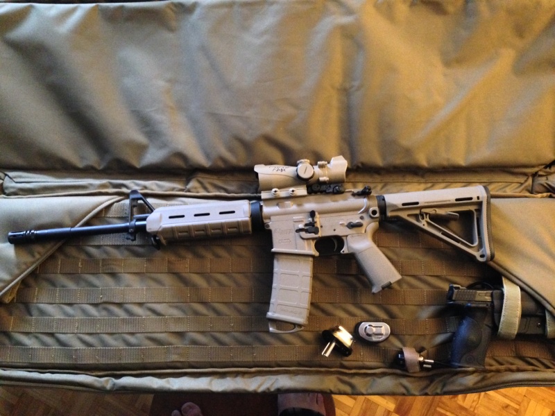 Enfin mon premier AR-15 SIG M400 Img_1712