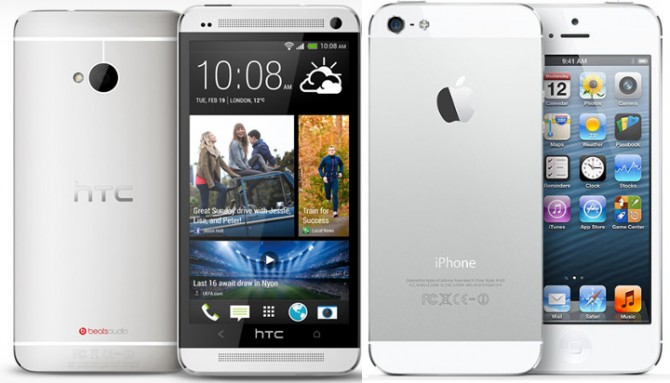    HTC One Iphone10