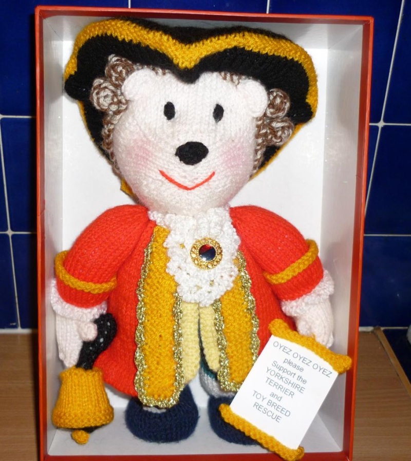 1.  Little Lennie Prickles, The Town Crier Hedgehog P1010210