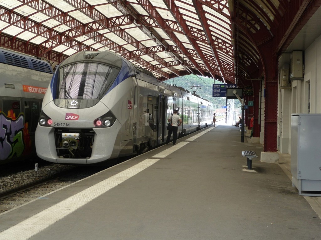 Pk 082,2 : Gare de Foix (09) - 2017 : Chantier devant ! Latour12