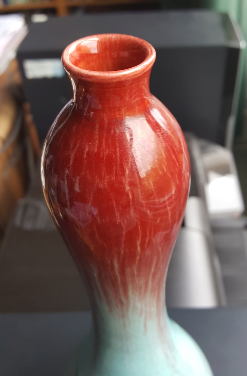 Art Pottery Double Gourd Vase Double15