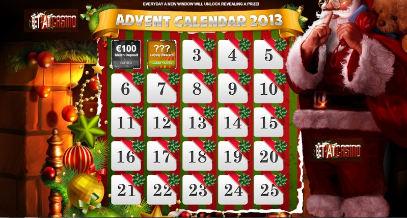 BetAt Casino Christmas Calendar 2013 Overview Betat_11
