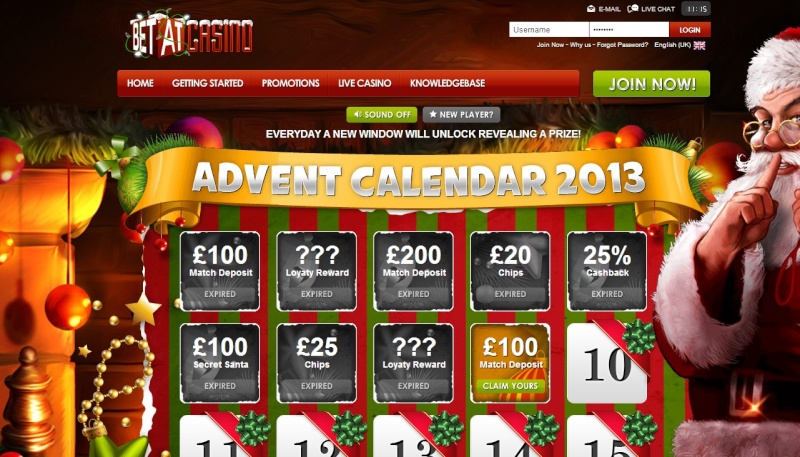 BetAt Casino Christmas Calendar - 9th December 2013 Betat_19