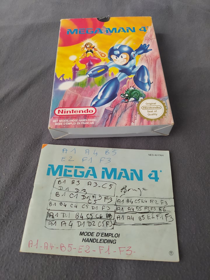 [VDS] Boites et notices Megaman 2,3,4 et 5 sur NES 25881510