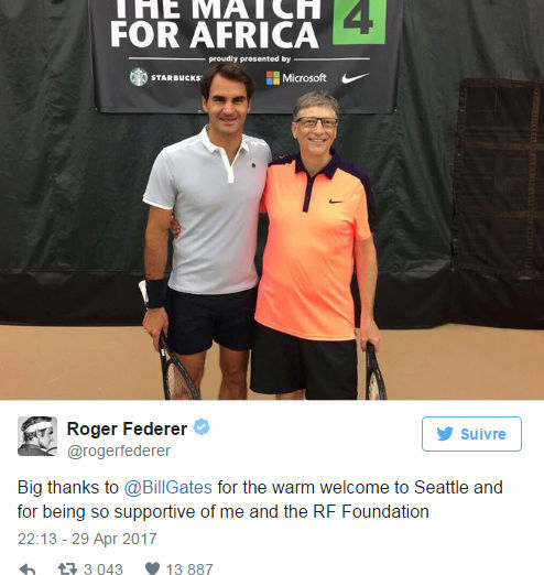 Exhibition Roger Federer vs John Isner, le 29 avril 2017, à Seattle aux USA Untit274