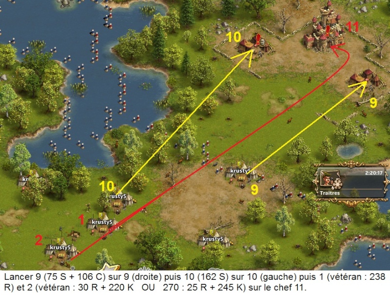 Traitres : les diversions Double14