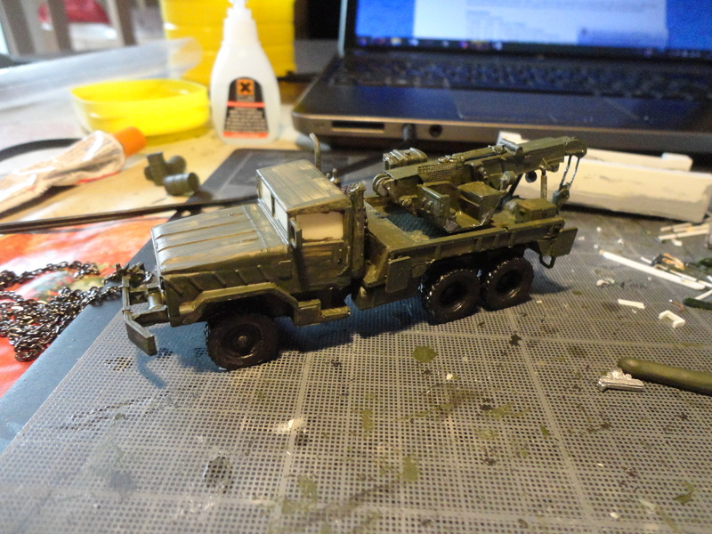 [S&S MODELS+SCRACHT] M936A1 WRECKER 1/72  FINI !  Dsc09829