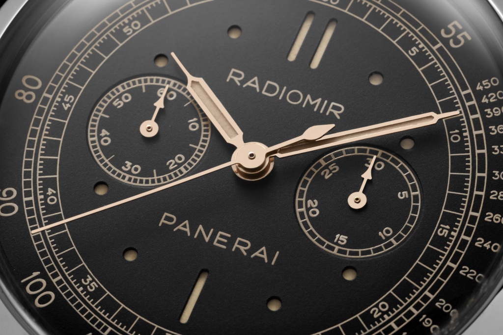 Communiqué de Presse : RADIOMIR 1940 CHRONOGRAPH OR BLANC – 45mm - PAM00520 - SL 100 ex Pam52015