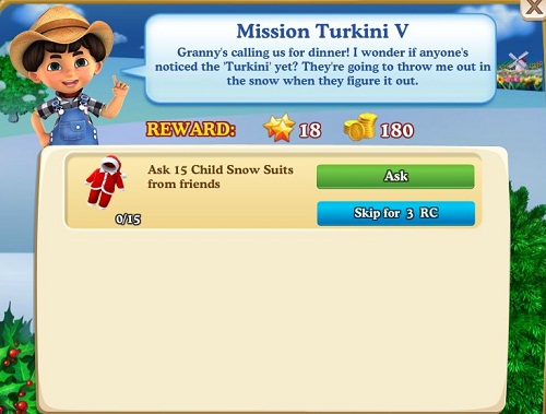 Mission Turkini Limit Mission family farm  E520