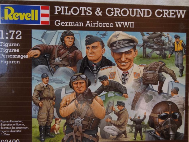 [Revell] Pilots and ground crews - German WWII Pilote26