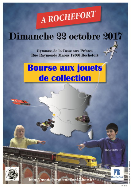 Bourse aux jouets de collection 22 octobre 2017 Rochefort sur Mer (17) Aff-2010