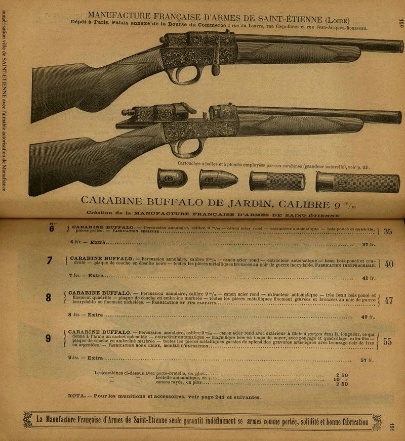 carabine BUFFALO de luxe Mod. 1895 Buffal15