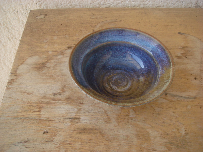 Lovely glazed bowl...marked..not sure from whence Copied17