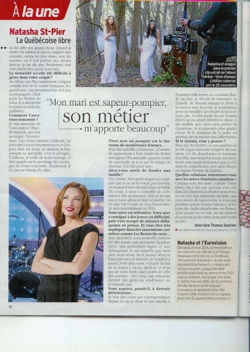 Natasha à la "Une" de télé 7 jours du 30 novembre Scan0018