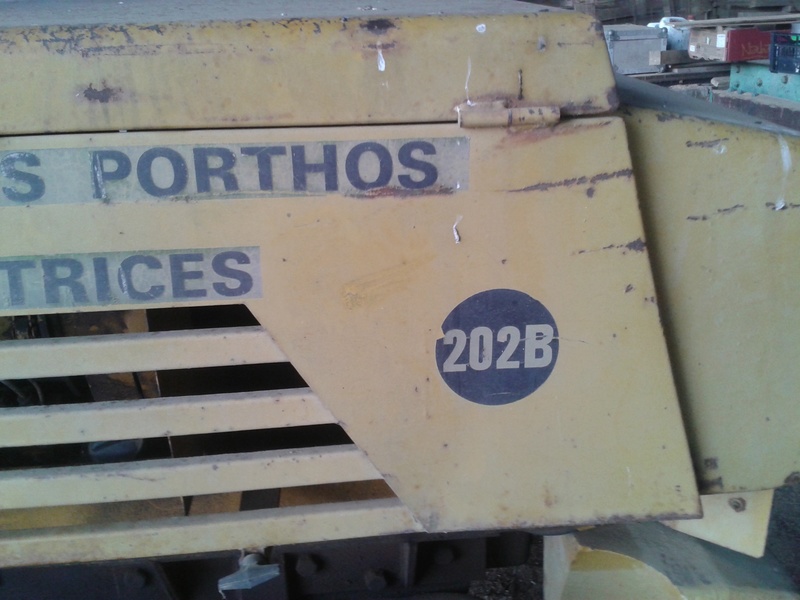 Porthos 202 B chariot élévateur, pont ar 20170213