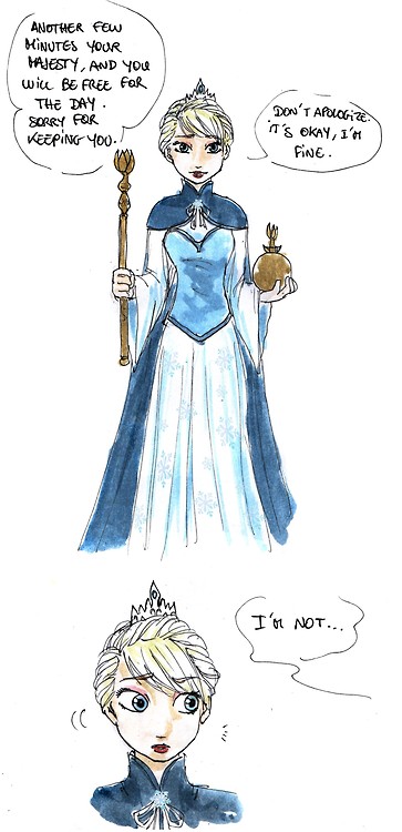 Fan-arts de La Reine des Neiges (trouvés sur internet) - Page 7 D210