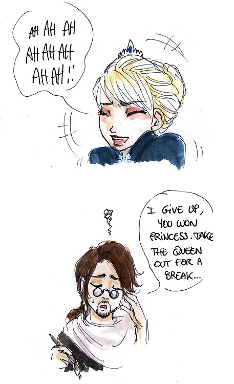 Fan-arts de La Reine des Neiges (trouvés sur internet) - Page 7 D810