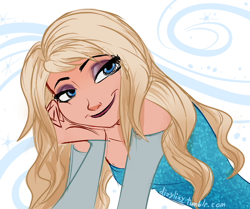 Fan-arts de La Reine des Neiges (trouvés sur internet) - Page 10 Elsa_c10