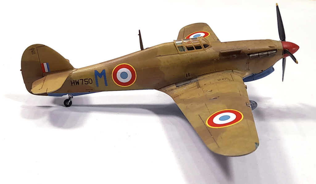 morlat - (VITRINE) ARMA- 1/72 - Hurricane MkIIc (sans arme) de Jules MORLAT (Hiver 44-45)!  Capt1460