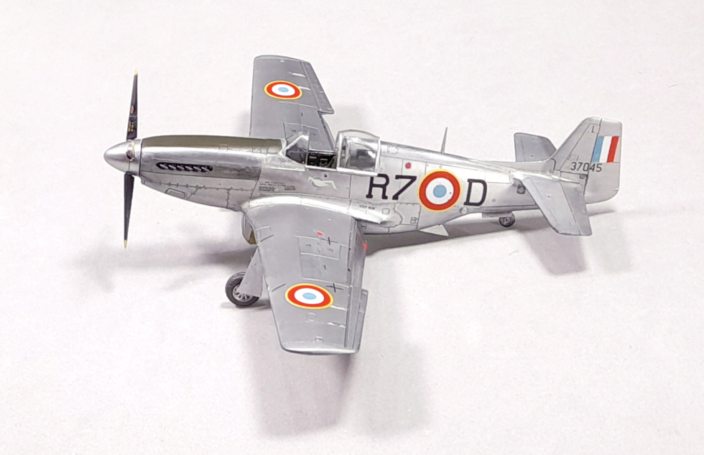 (VITRINE) ARMA HOBBY - 1/72 - F-6C-10-NA MUSTANG - GR II/33 Savoie Capt1796