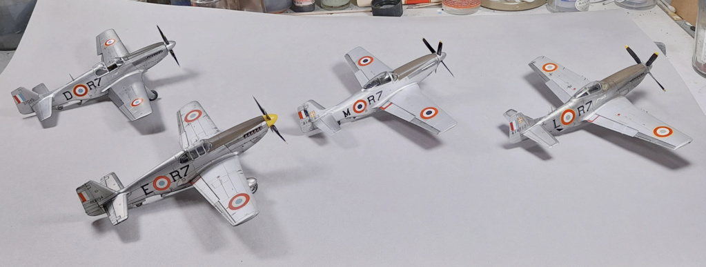 (VITRINE) ARMA HOBBY - 1/72 - F-6C-10-NA MUSTANG - GR II/33 Savoie Capt1799