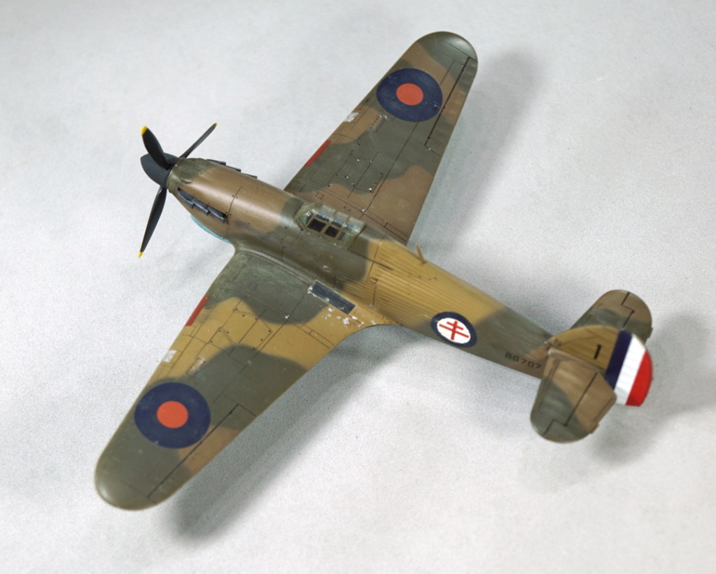 AEROMASTER / HASEGAWA 1/72 HURRICANE MkIIb ALSACE Pouliquen Ravell11