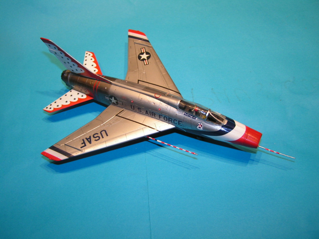 (PATROUILLE) ITALERI 1/72 F100D.... thunderbird!! Zpict010