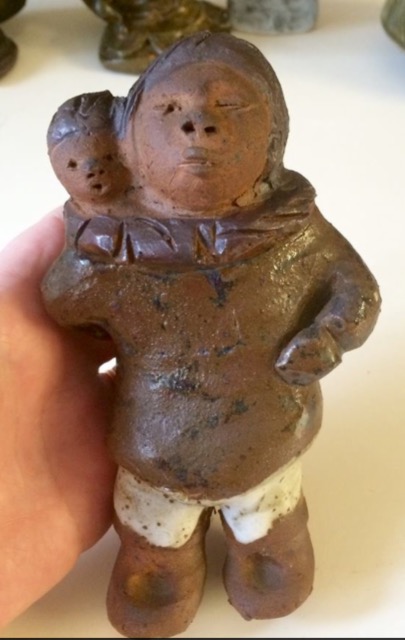 Inuit figure, Guy de Pelteau, Quebec, Canada Img_0719
