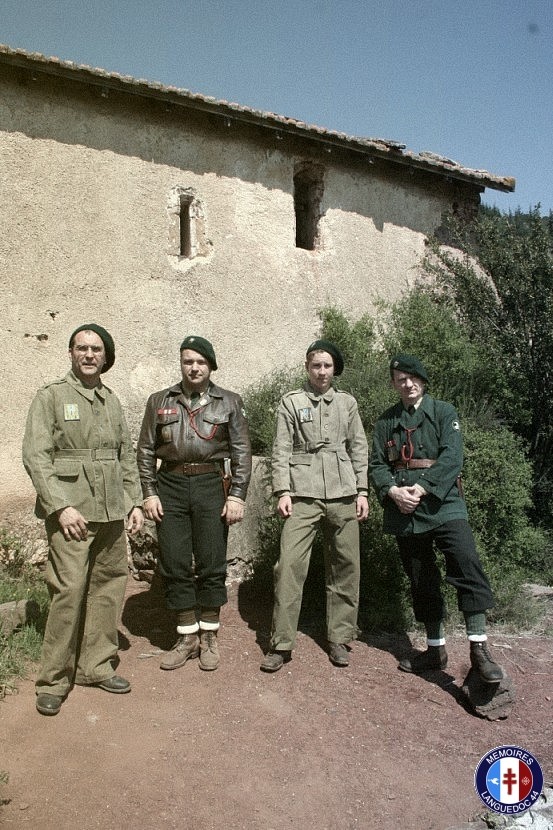 1942-les chantiers de la jeunesse du Groupement n°19 à MEYRUES  25_cop11