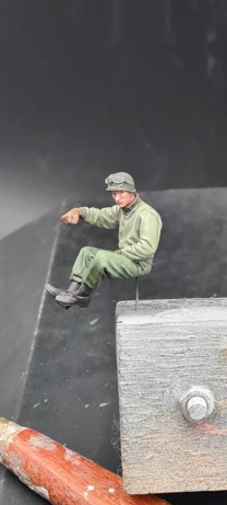 Conducteur de Jeep américain, Alpine 1/35 - Acrylique Cond_j10