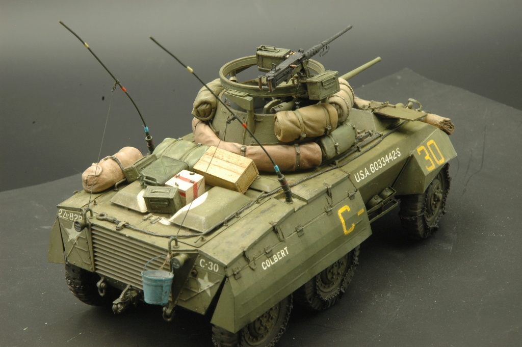 M8 Greyhound Tamiya et Jeep Willys Takom 1/35  - Page 13 M8_6810