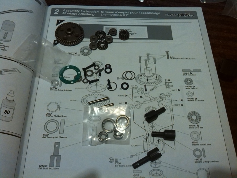 Hpi Savage xs ss (build completed)+vidéo Img_2050