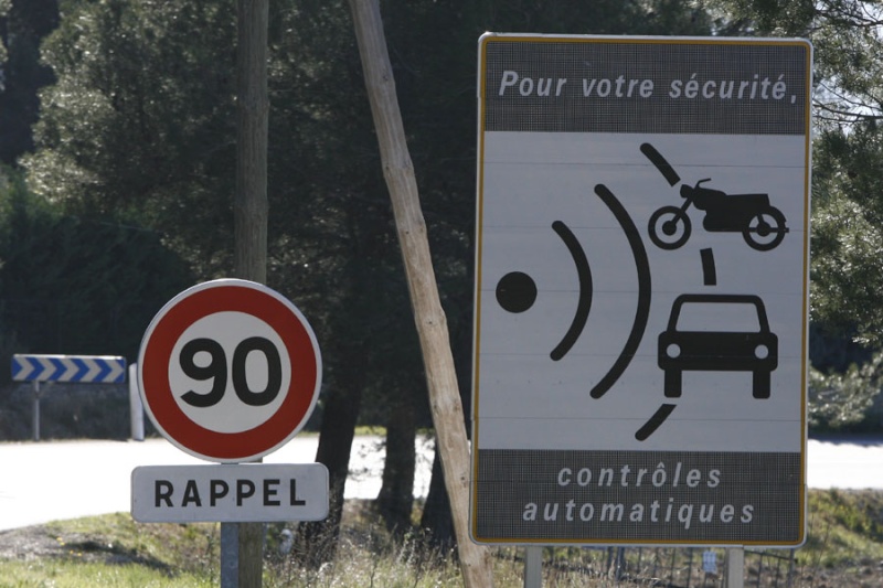 limitation à 80 km/h sur les routes secondaires 0011073