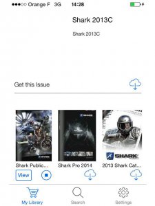 Shark lance son application numérique 001960