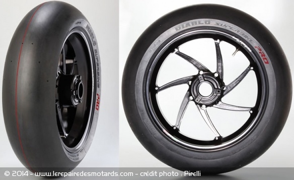 Pneu slick Pirelli Diablo Superbike Pro 002223