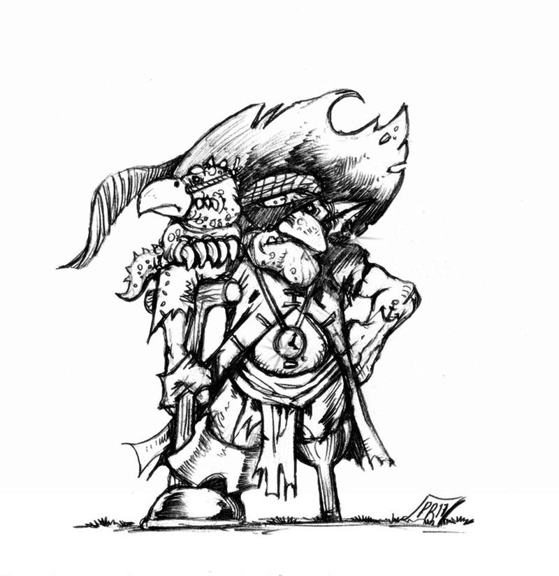 Hungry Troll - Gobs pirates par Pedro Ramos Coach10