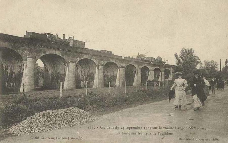 Pk 042,7 : Viaduc de Saint-Macaire ou de Saint-Maixant (33) Langon11
