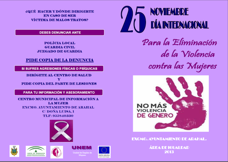 Actividades Día Internacional para la Eliminación de la Violencia contra las Mujeres Maltra10