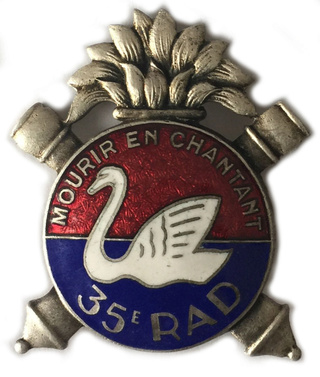 Les insignes d'Artillerie en 1939-1940 35_reg11
