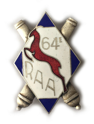 Post sur les insignes d'Artillerie en 1939-1940 64_reg11
